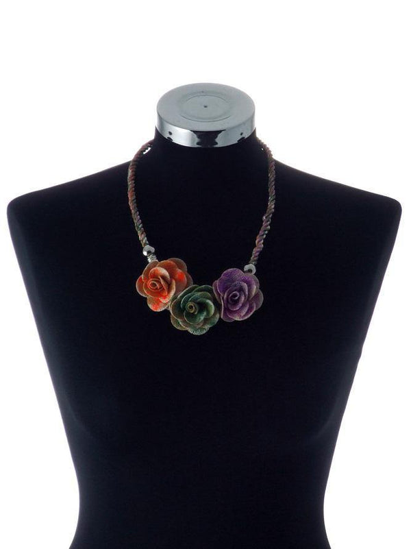 Colier material textil  Liza Panait Liza Panait Online Boutique